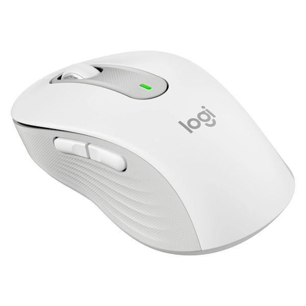 Logitech Signature M650 Right Handed Wireless Mouse - White