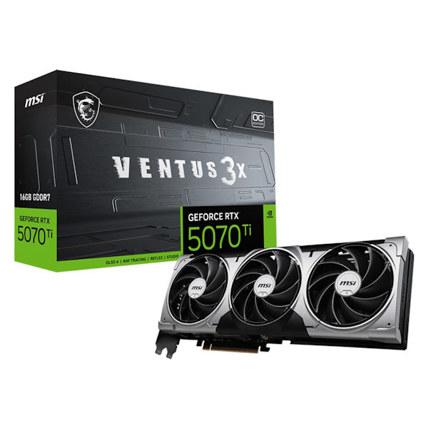 MSI RTX 5070 Ti Ventus 3X OC 16GB Graphics Card
