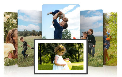 PEXAR 11 Inch Digital Picture Frame- Stunning 2K display- By LEXAR main