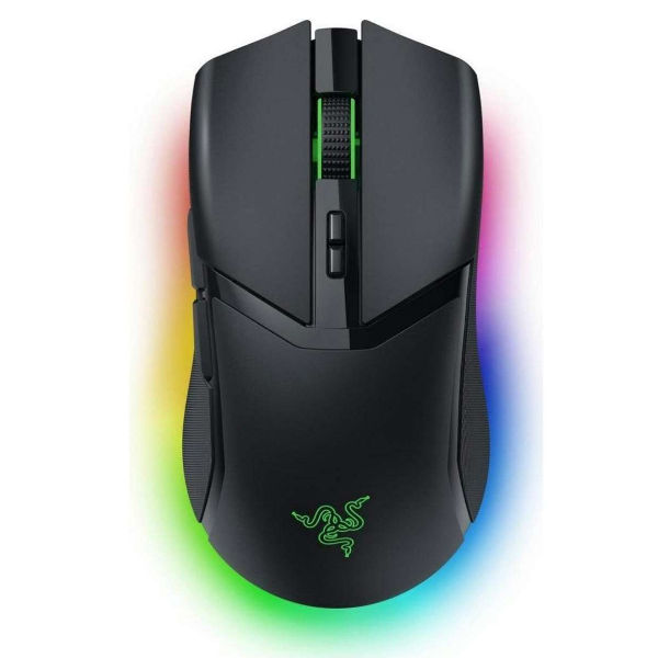 Razer Cobra PRO RGB Gaming Mouse Black with white background