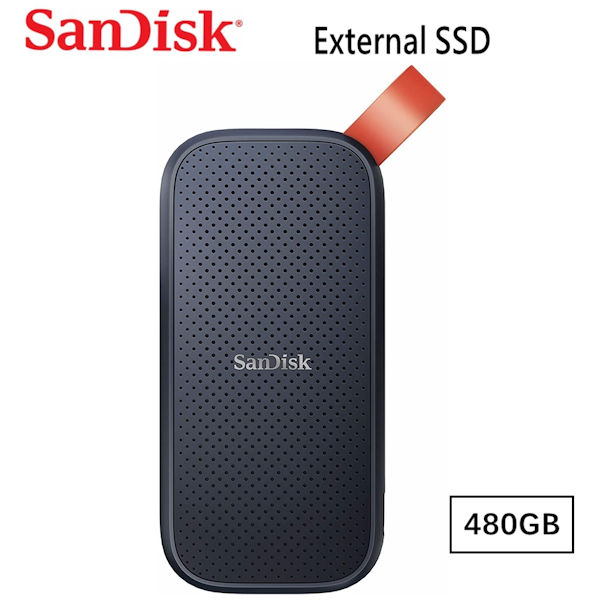 SanDisk Portable 480GB USB-C 3.2 External SSD