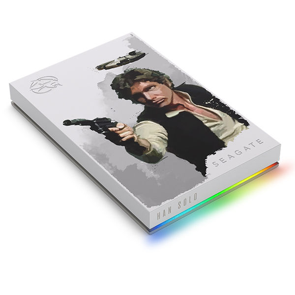 Seagate 2TB FireCuda RGB Game Drive (Han Solo)
