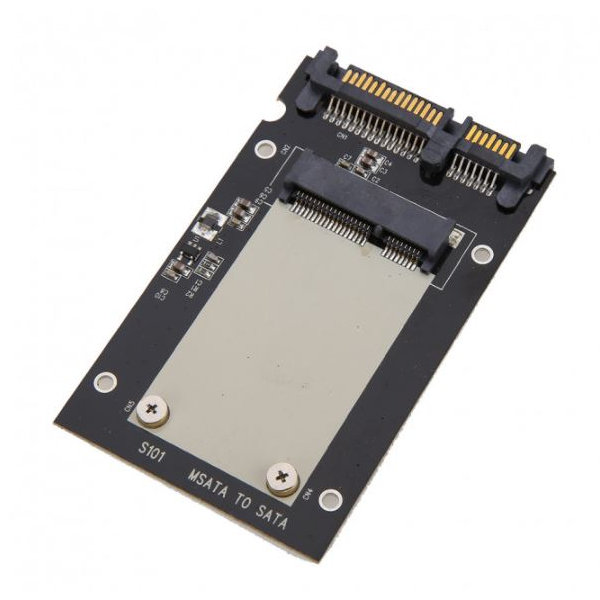 Simplecom SA101 mSATA to 2.5 SATA Converter Enclosure