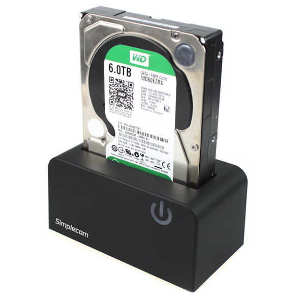 Simplecom SD326 USB 3.0 to SATA Hard Drive & SSD Docking Station