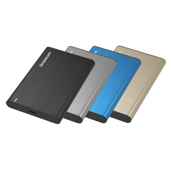 Simplecom SE221 Aluminium 2.5'' SATA HDD SSD to USB 3.1 Enclosure