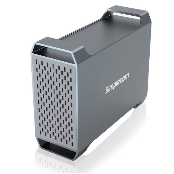 Simplecom SE482 SuperSpeed USB-C Dual Bay Hard Drive RAID Enclosure