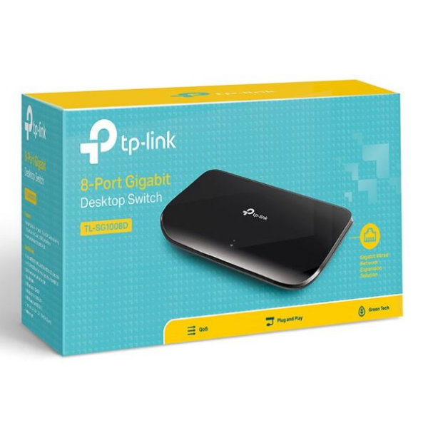 TP-LINK TL-SG1008D 8 Port Gigabit Switch