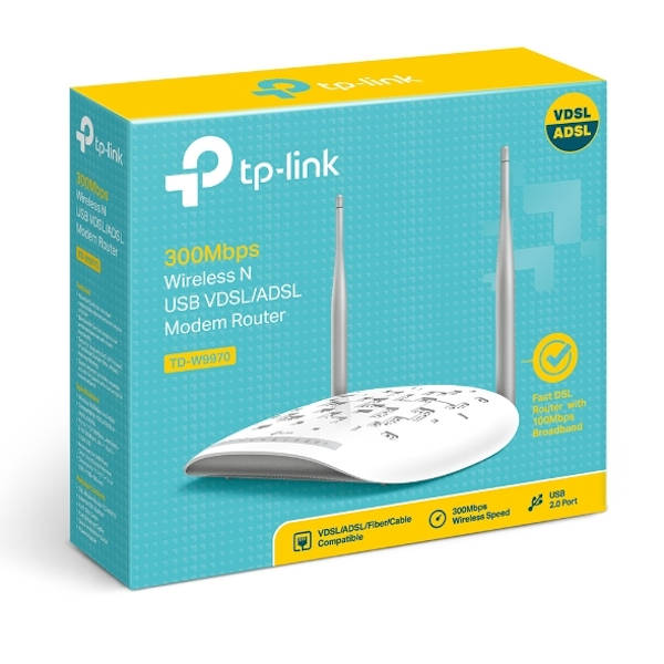 TP-Link TD-W9970 Wireless N USB NBN Modem & Router