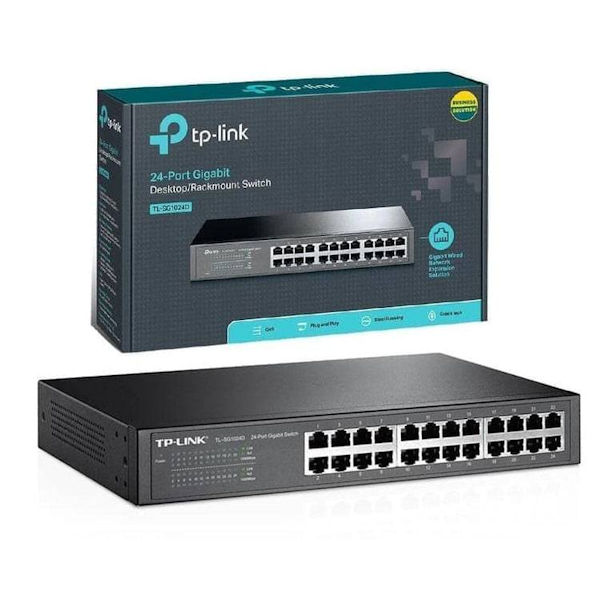 TP-Link TL-SG1024 24-Port Gigabit Rackmount Switch