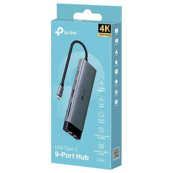 TP-Link UH9120C USB Type-C 9-Port Hub