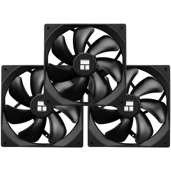 Thermalright TL-C14C X3 PWM 140mm Case Fan Black (3-Pack)