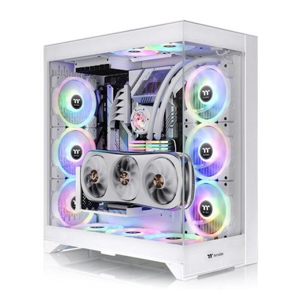Thermaltake CTE E660 MX Dual Chamber Mid Tower E-ATX Case Snow