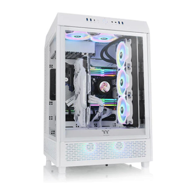 Thermaltake Tower 500 Tempered Glass Mid Tower Case White