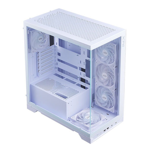 XPG Invader X BTF Tempered Glass Mid-Tower Case White