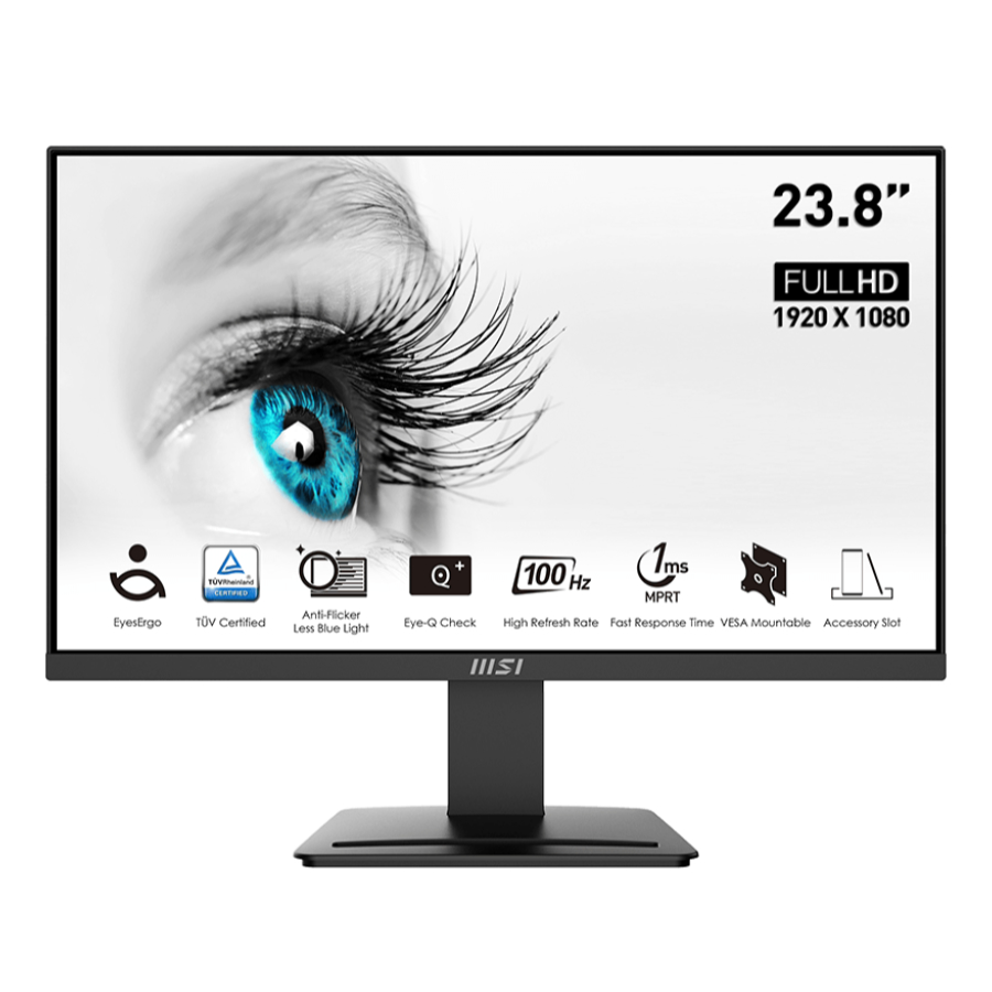 MSI Pro MP2412 24" 100Hz FHD Business Monitor