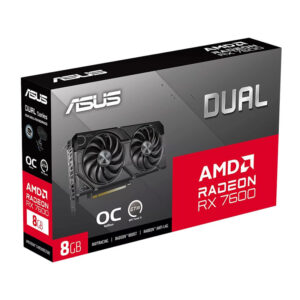 Asus Dual Radeon RX 7600 OC 8GB GDDR6 EVO Graphics Card