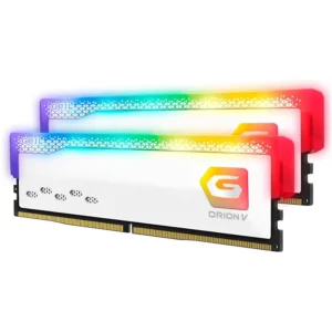 GEIL Orion V RGB 32GB (2x16GB) 6000MHz DDR5 Memory White (GVSW532GB6000C38BDC)