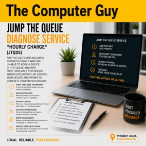 Jump The Queue Diagnose Service Hourly Charge (JTQDS)