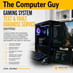 Gaming System Test & Fault Diagnose Service (GSTFDS)