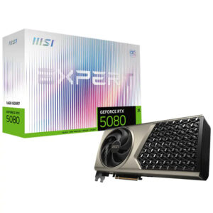 MSI GeForce RTX 5080 16G Expert OC Graphics Card