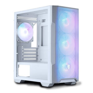 Features a front mesh panel and supports up to 6 system fans to ensure stable cooling performance
