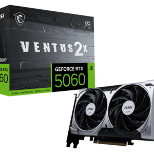 MSI RTX 5060 Ventus 2X OC 8GB Graphics Card White
