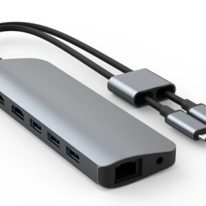 HyperDrive Viper 10-in-2 USB Type-C Hub - Space Grey