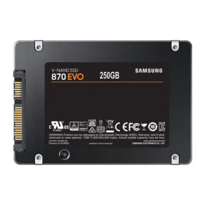 Samsung 870 EVO 250GB 2.5in SATA SSD (Refurbished)