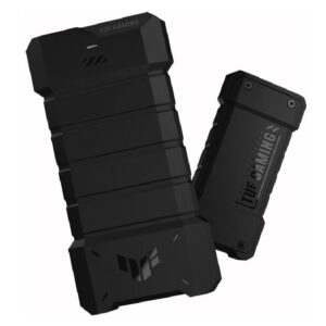 The ASUS TUF Gaming A2 M.2 NVMe SSD Enclosure features a USB-C 3.2 Gen 2x2 connection delivering speeds up to 20Gbps.