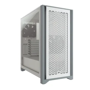 High-Airflow Front Panel: An optimized steel front panel delivers massive airflow to your system for maximum cooling.