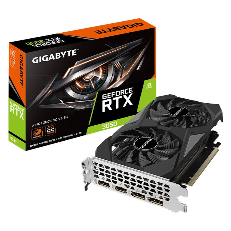Gigabyte RTX 3050 Windforce OC V2 6G Graphics Card