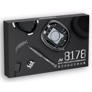 Press-Type Storage Design: Features a spring-loaded, pop-out mechanism that allows you to easily take out and store the tools with a single press.