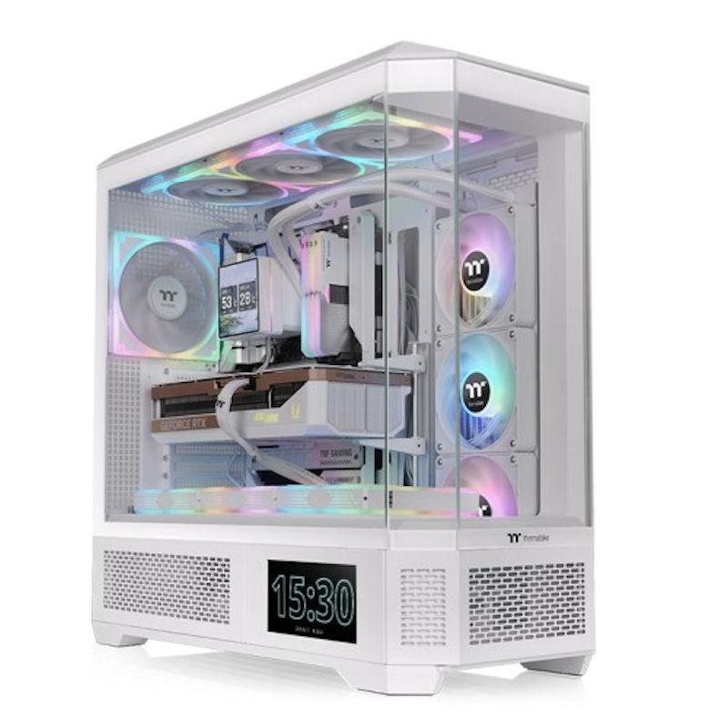 Massive Cooling Potential: Accommodates up to ten 120mm or 140mm fans and supports up to 420mm radiators on both the top and motherboard side simultaneously.