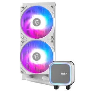 The water block features a 270-degree rotatable top, allowing you to keep the MSI dragon logo upright in any build configuration.