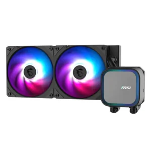 Customize lighting effects via MSI Center, offering 16.8 million colors compatible with MSI Mystic Light