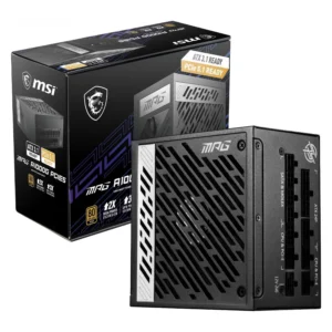 Native 16-pin (12VHPWR) connector supports up to 600W for PCIe 5.0 graphics cards and can handle up to 2x total power excursions