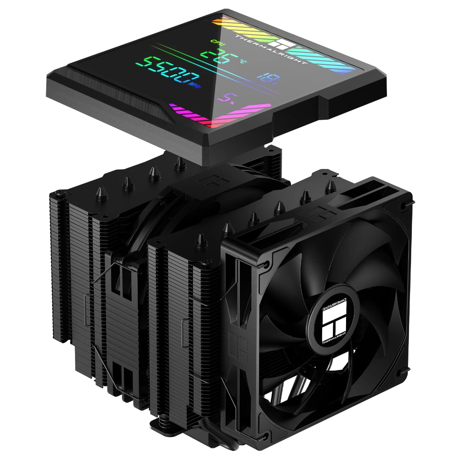Thermalright Peerless Assassin 140 Digital CPU Air Cooler Black (Peerless Assassin 140 Digital Black)