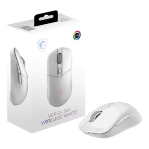 MSI Versa 300 Wireless Bluetooth Gaming Mouse White (VERSA 300 WIRELESS WHITE)
