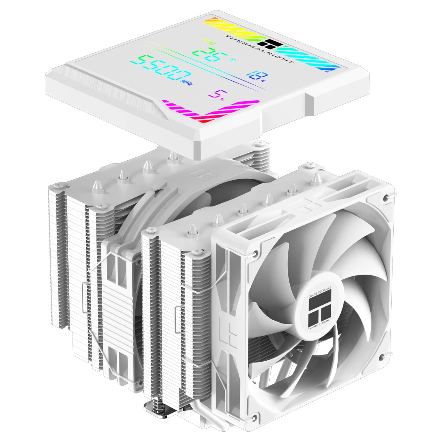 Thermalright Peerless Assassin 140 Digital CPU Air Cooler White (PEERLESS ASSASSIN 140 DIGITAL WHITE)