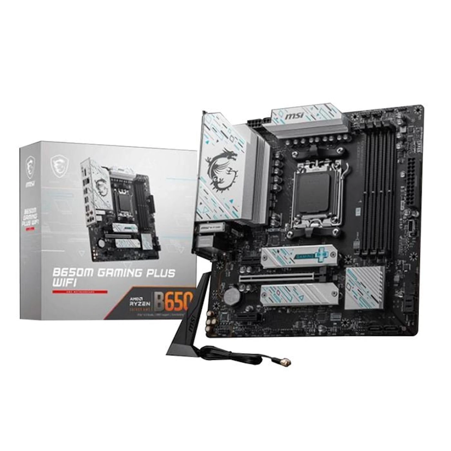 MSI B650M Gaming Plus WiFi AM5 mATX Motherboard (B650M GAMING PLUS WIFI)