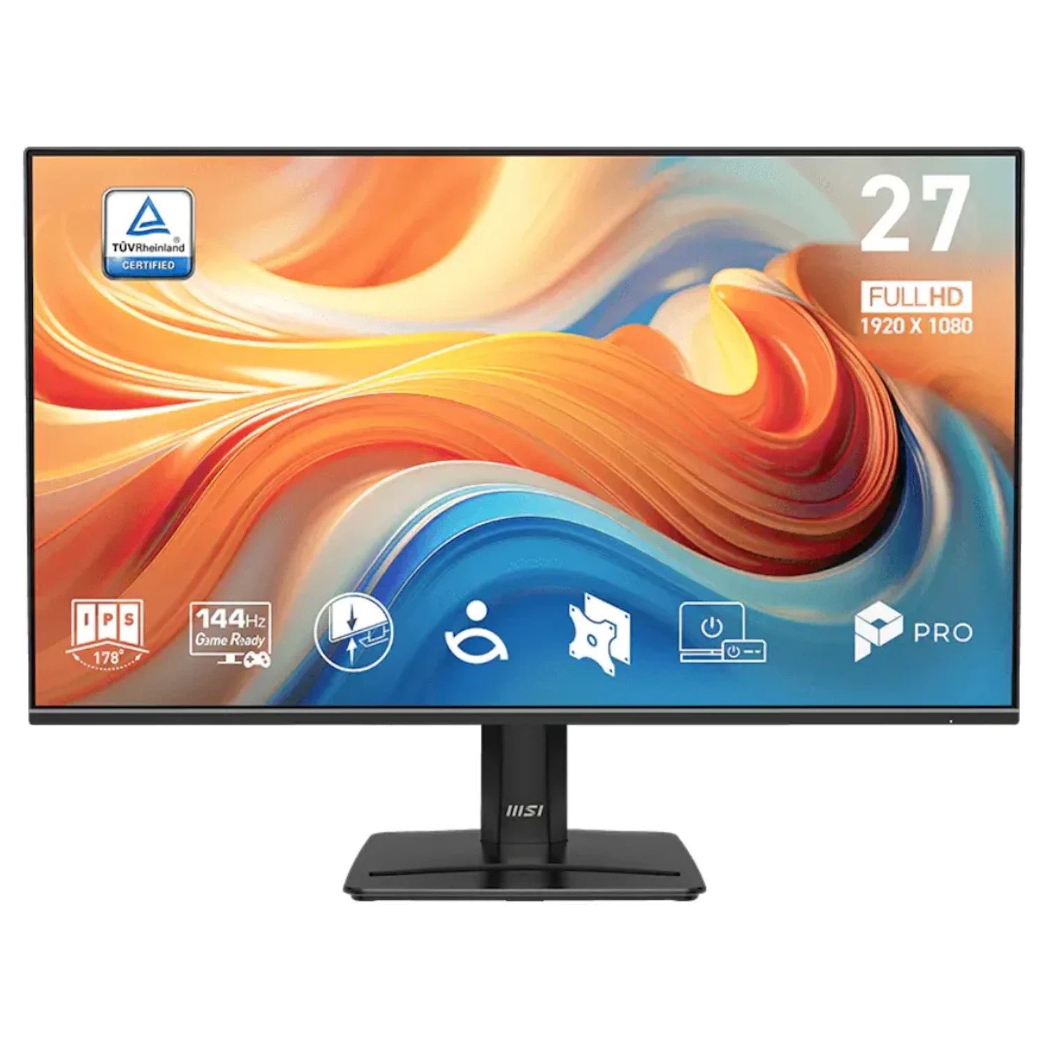 MSI PRO 27" FHD IPS 144Hz Adaptive Sync Business Monitor (MP271 E14A)