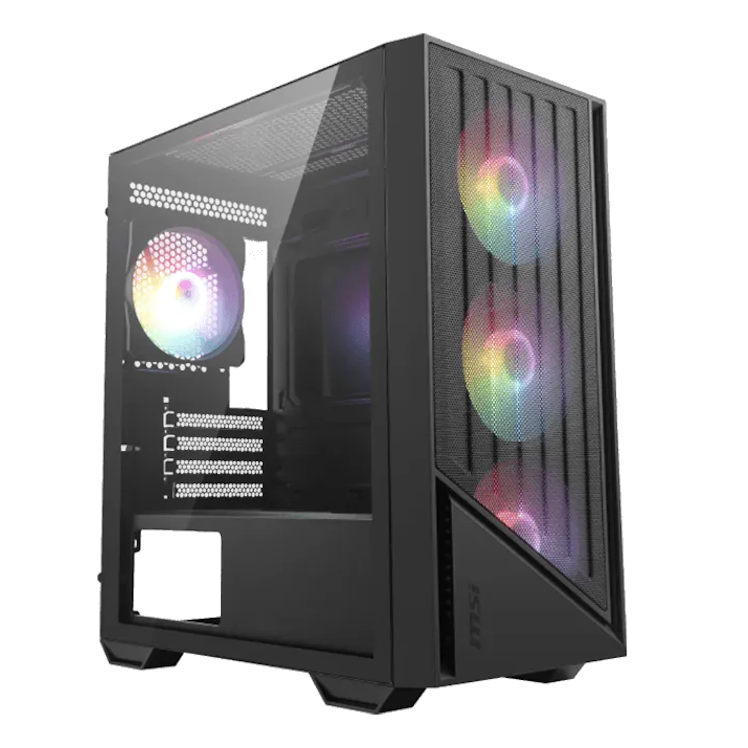 MSI Pro Forge M501A RGB mATX Tempered Glass Case (PRO FORGE M051A)